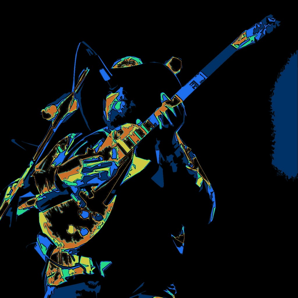 CHARLIE DANIELS AT WINTERLAND IN 1976 THE CHARLIE DANIELS BAND ROCKING WINTERLAND IN 1976. PHOTO/ART BY BEN UPHAM