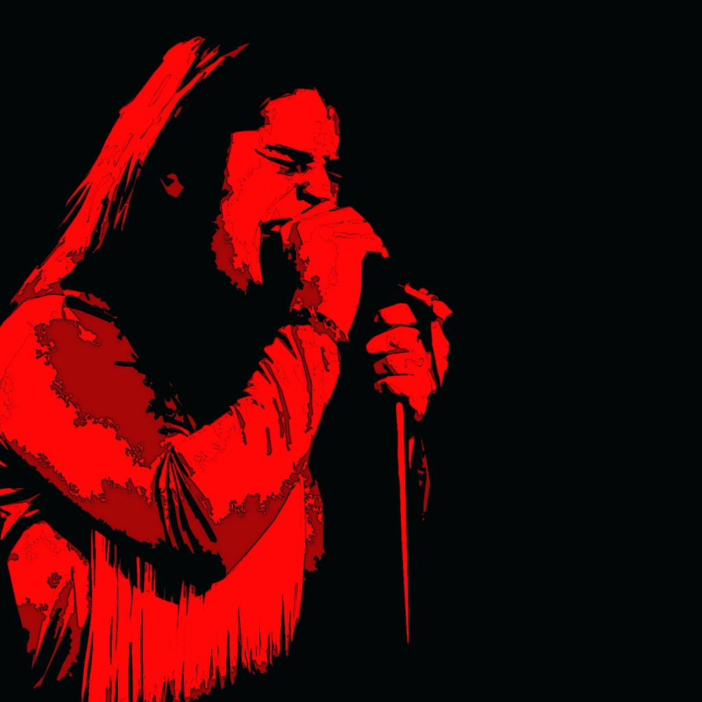 BLACK SABBATH- "TOGETHER AGAIN" (1997) OZZY OSBOURNE PERFORMING LIVE IN SPOKANE, WA. ON 9-28-78. PHOTO BY BEN UPHAM. MAGICAL MOMENT PHOTOS.
