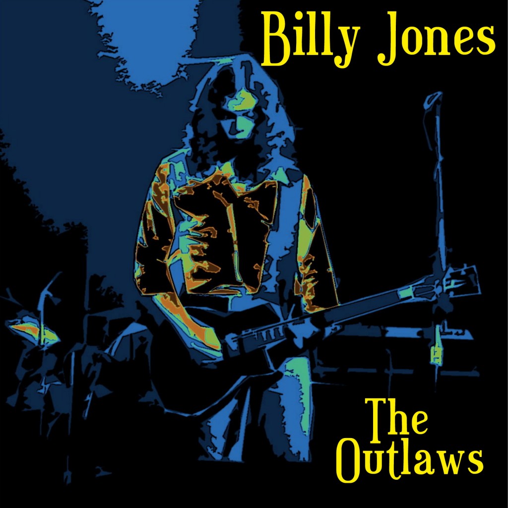 BILLY JONES 1T2 Billy Jones of the Outlaws performing Live at Winterland in San Francisco on 3/6/76. Photo/Art by Ben Upham. Magical Moment Photos.